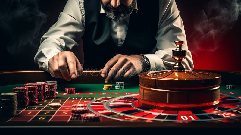Bàn Baccarat và Roulette trong phòng Live Casino vf555 với dealer chuyên nghiệp